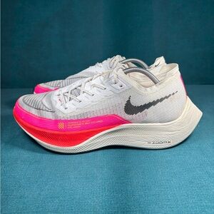 Size 11.5 - Men’s Nike ZoomX Vaporfly multicolor shoes